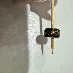 Gray Pandora Patterned Charm